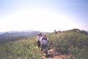 on the ridge