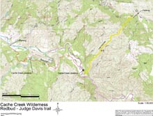 redbud and judge davis trail map